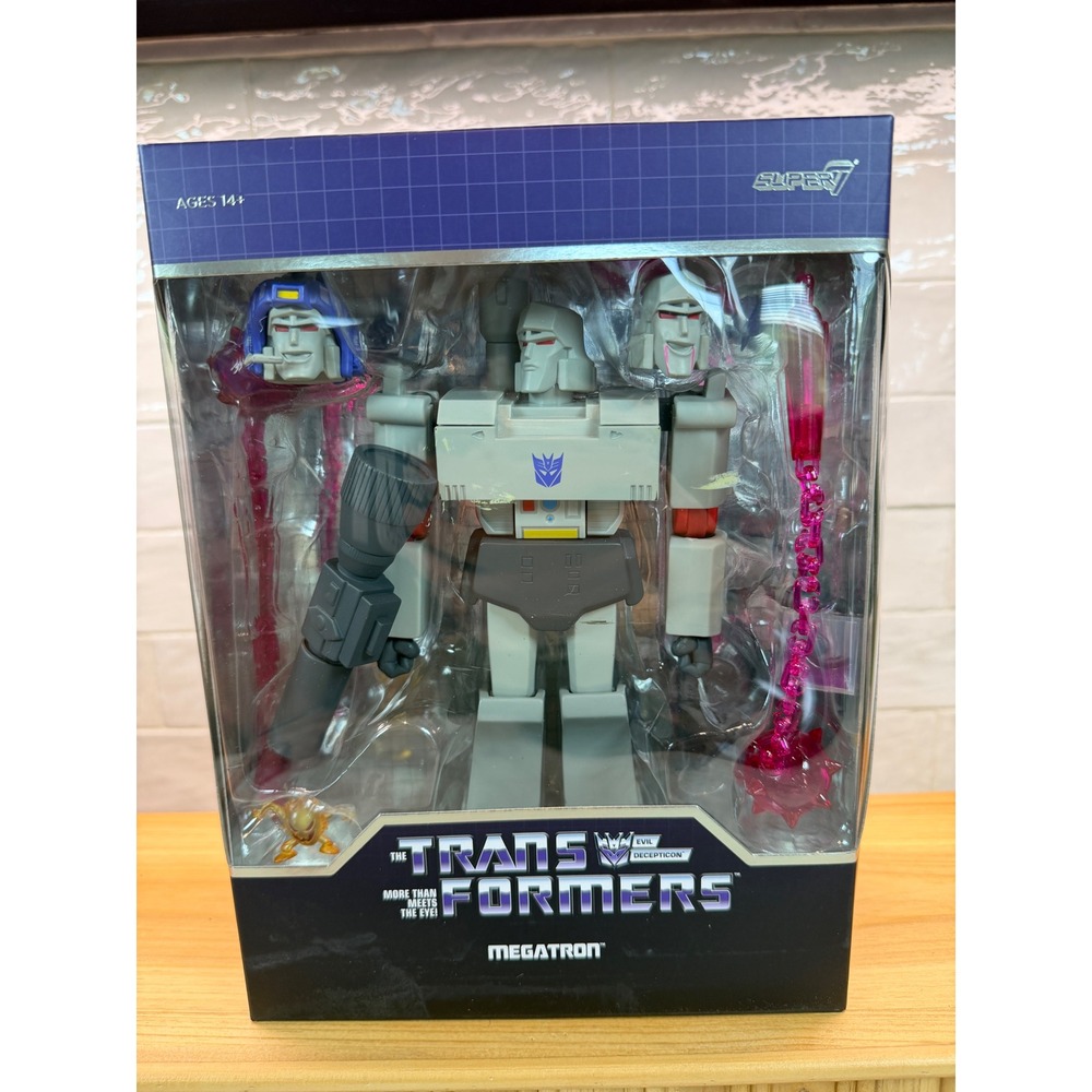 Super7 Transformers Ultimates Megatron G1 Action Figure New in Box
